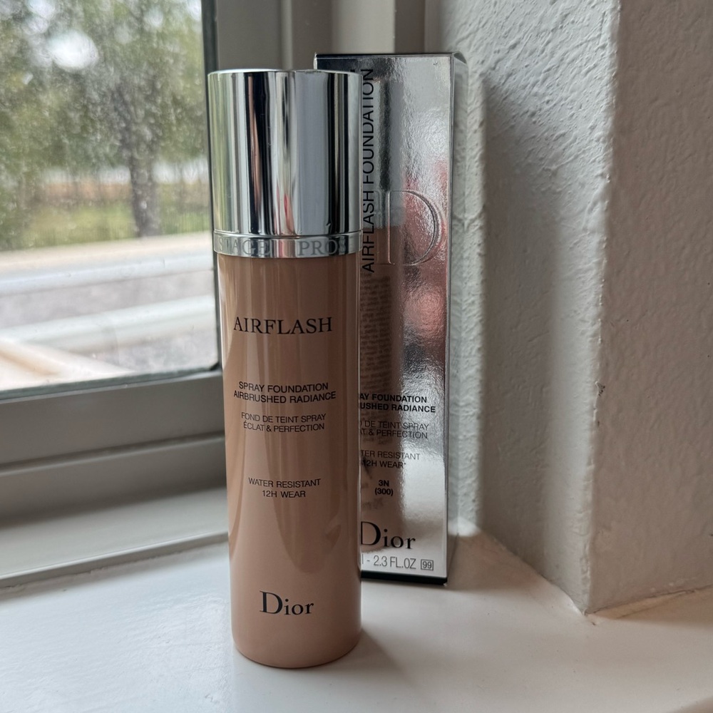 Rare Discontinued Dior Backstage Airflash Spray Foundation Testers (Never Used)